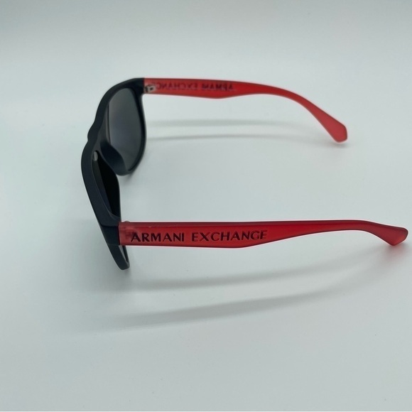 Armani Exchange New Polarized Red and Black Sunglasses with Case - Picture 11 of 13